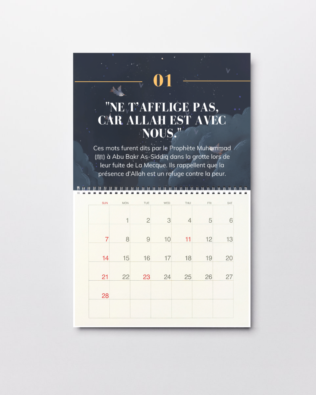 Calendrier des Cœurs Inspirés