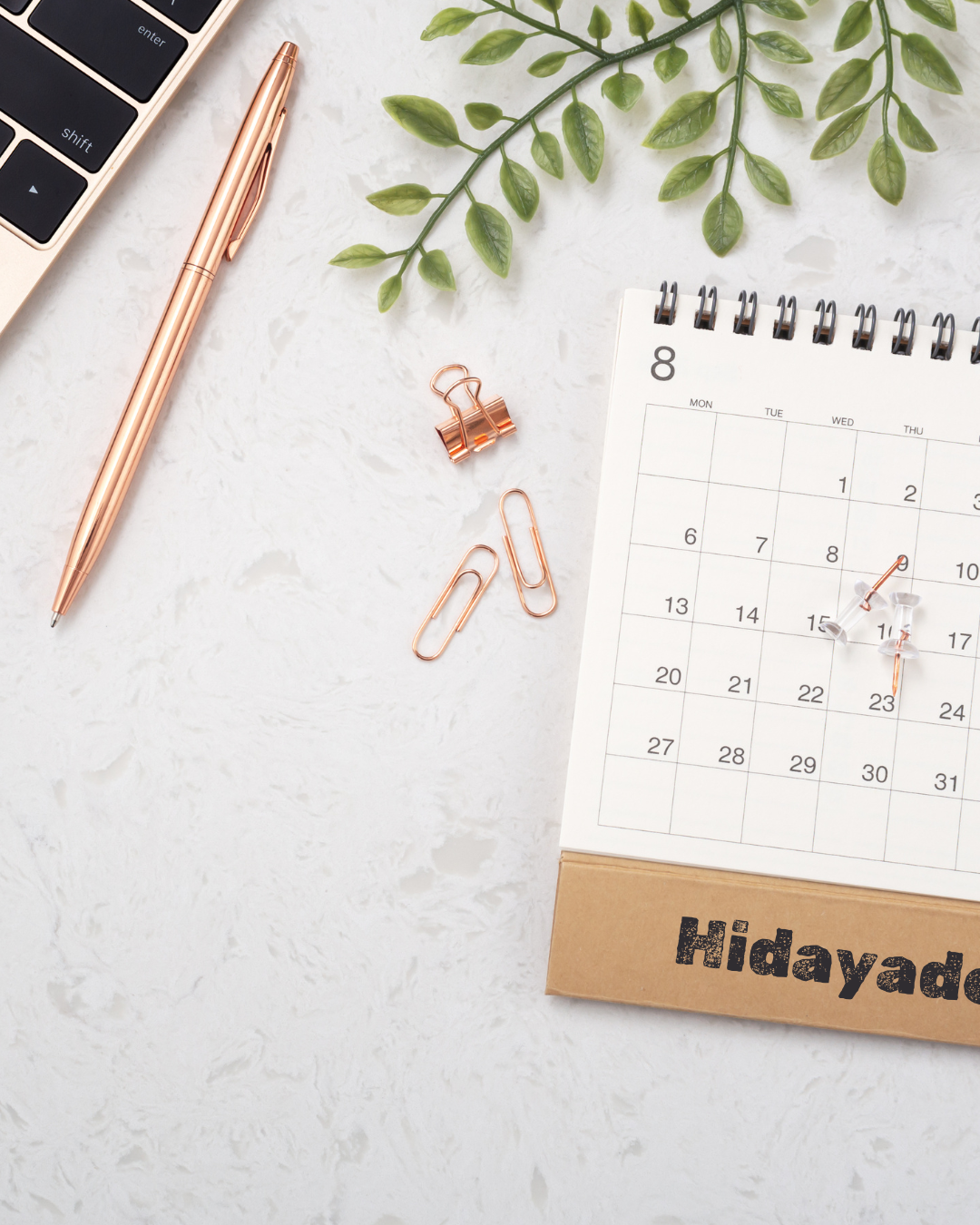 Calendrier des Cœurs Inspirés